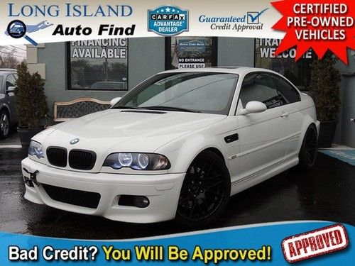 06 bmw m3 white 2dr hid navi leather sunroof backup sensors cd aux 19 wheels