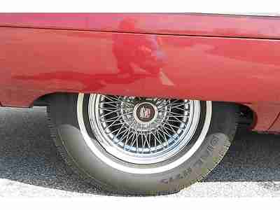 1964 64 Cadillac Coupe DeVille Convertible Firemist Red Fully Loaded Automatic, image 14
