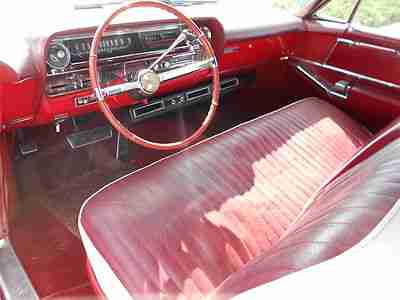 1964 64 Cadillac Coupe DeVille Convertible Firemist Red Fully Loaded Automatic, image 16