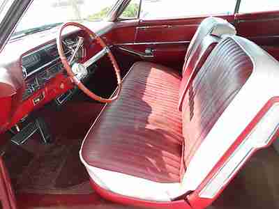 1964 64 Cadillac Coupe DeVille Convertible Firemist Red Fully Loaded Automatic, image 18