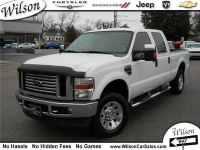 Lariat 4x4 power stroke loaded leather v8 diesel running boards