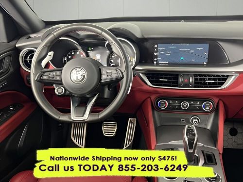 2021 Alfa Romeo Stelvio Ti Sport AWD, US $20,561.10, image 4