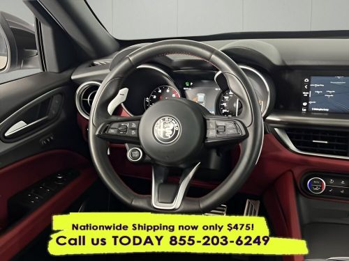 2021 Alfa Romeo Stelvio Ti Sport AWD, US $20,561.10, image 6