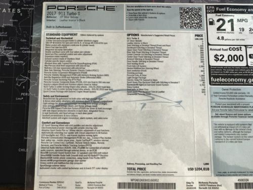 2017 Porsche 911 TURBO S, US $405.00, image 42