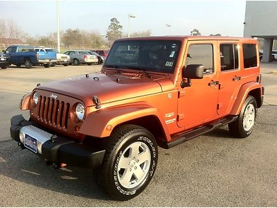 2011 jeep wrangler unlimited sahara leather navigation 4x4 warranty must sell!!!