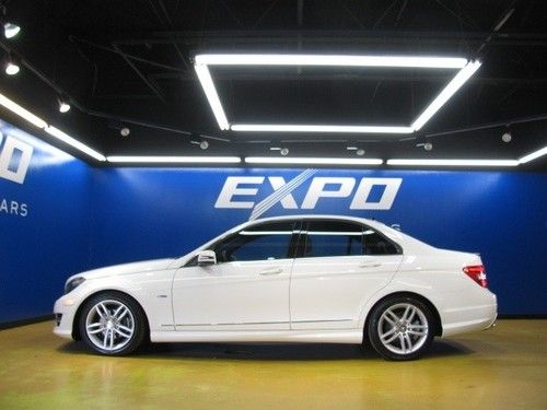 Mercedes-benz c250 sport multimedia package navigation moonroof low miles