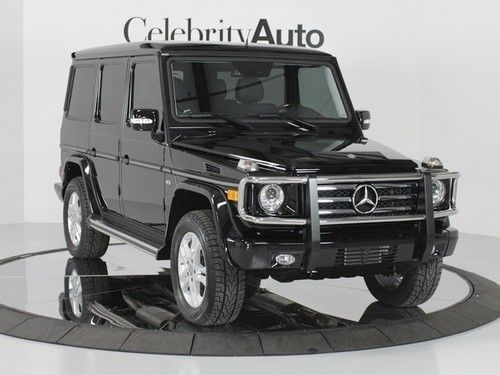 2012 mercedes benz g550 4matic black/black 4k miles