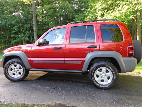 2006 jeep liberty sport sport utility 4-door 3.7l