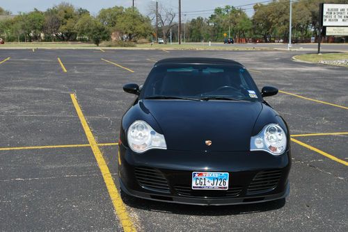 2004 porsche turbo cabriolet with custom 19" wheels mint!