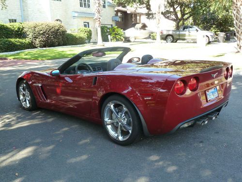 2011 chevrolet corvette grand sport convertible 2-door 6.2l