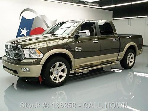 2012 ram laramie longhorn crew hemi sunroof nav 20's 5k texas direct auto