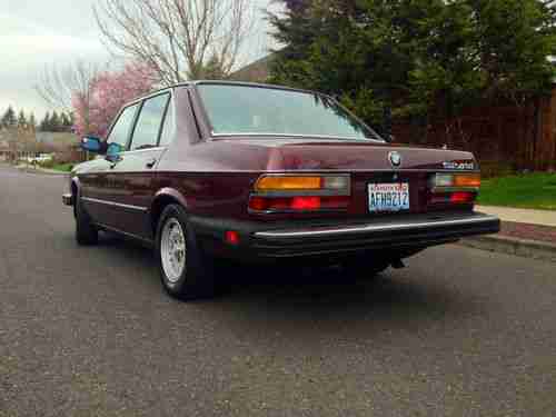 1985 BMW 524TD Sedan Diesel excellent conditon NO RESERVE! 1984 1983, image 3
