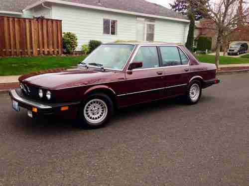 1985 BMW 524TD Sedan Diesel excellent conditon NO RESERVE! 1984 1983, image 12