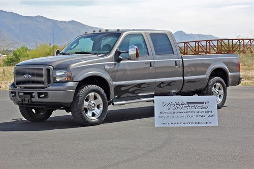 2006 ford f250 diesel 4x4 harley davidson crew cab leather 68000 miles see video