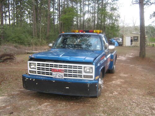 1989 gmc 3500 wrecker