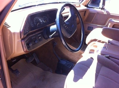 1989 ford bronco eddie bauer sport utility 2-door 5.0l