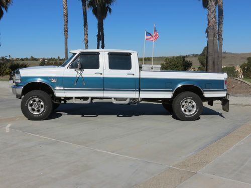 1995 ford f-350 xlt crew cab pickup 4-door 7.3l