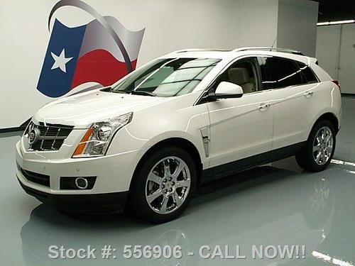 2010 cadillac srx premium pano sunroof nav 20's 16k mi texas direct auto