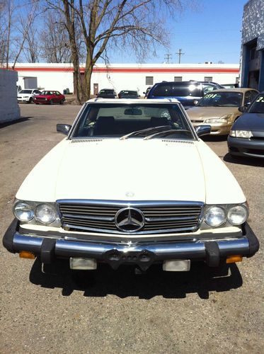 1981 mercedes-benz 380sl base convertible 2-door 3.8l