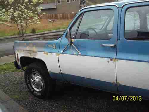 1979 K20 Chevrolet Suburban  3 / 4  Ton 4X4, image 4