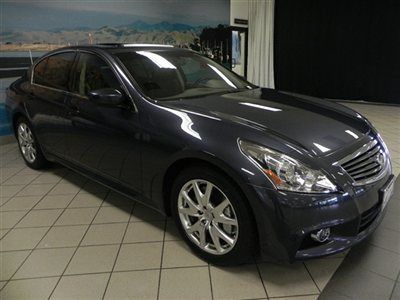 2010 g37s g 37 clean one owner sport package navigation sensors camera leather