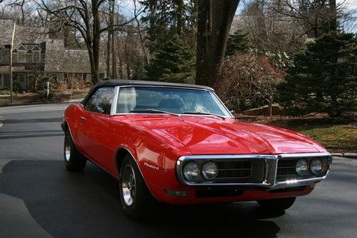 1968 pontiacx firebird convertible