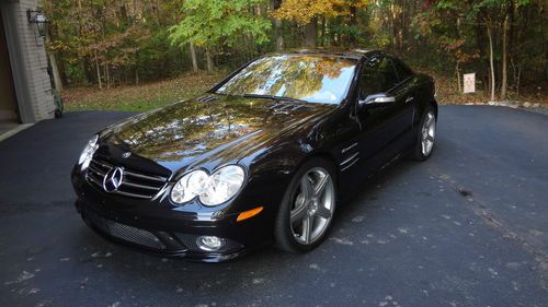 2007 mercedes-benz sl55 amg base convertible 2-door 5.5l