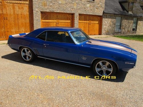 1969 camaro 350 auto aluminum heads ps pb factory a/c disc
