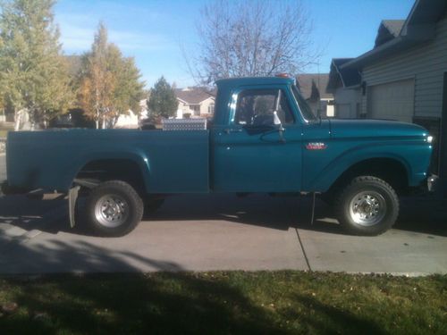 1965 ford f100 custom cab 4x4