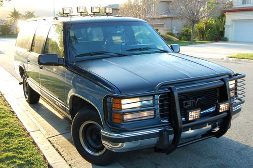 1994 gmc c1500 suburban sle sport utility truck 4-door 5.7l no reserve low miles