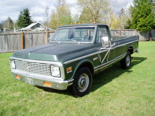 1972 chevrolet cheyenne super 20 3/4 ton 2 wheel drive