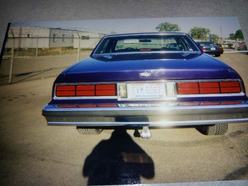 1986 chevrolet caprice classic sedan 4-door 5.0l