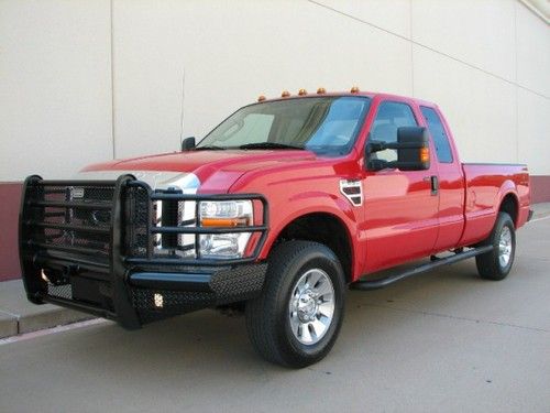 2008 ford f-250 super duty 4x4 diesel, super cab long bed, 1 tx owner, only 50k!