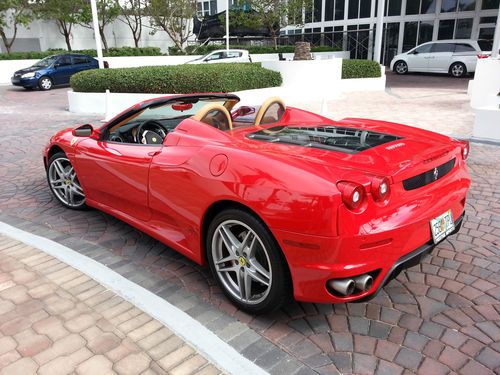 2006 ferrari f430 red with tan interior 9k miles