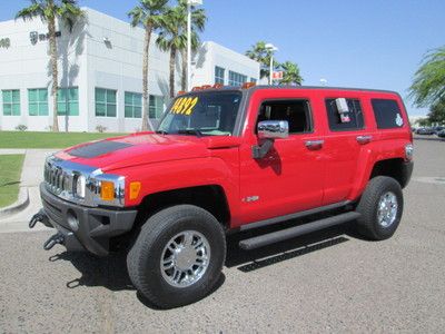 2006 4x4 4wd red automatic leather navigation dvd sunroof one owner