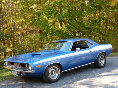 1973 340 cuda  4 speed numbers matching