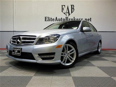 2012 c300 4matic sport-navigation-camera-p01-sat radio-mint cond *msrp $44,130*