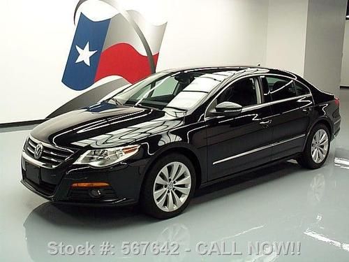 2010 volkswagen cc sport turbo auto heated seats 27k mi texas direct auto