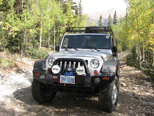 2008 jeep wrangler unlimited rubicon silver