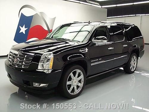 2011 cadillac escalade prem awd sunroof nav dvd 31k mi texas direct auto