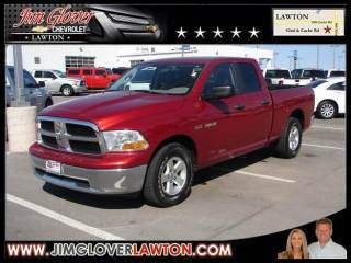 2009 dodge ram 1500 2wd quad cab 140.5" slt air conditioning cruise control