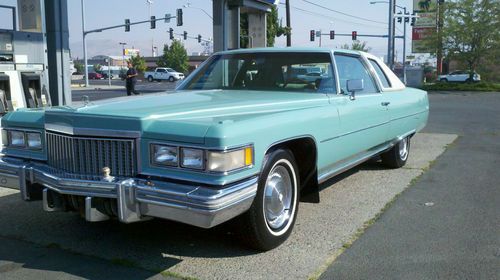 1975 cadillac deville base coupe 2-door 8.2l