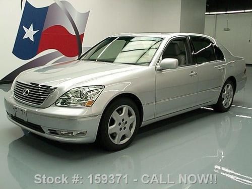 2004 lexus ls430 climate seats sunroof nav rear cam 58k texas direct auto