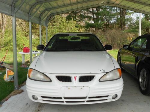 2001 pontiac grand am se coupe commuter gas saver 4 cylinder