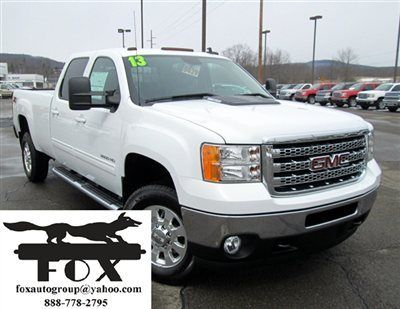 2500hd slt heated leather navigation long box assist steps duramax diesel 8429n