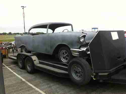 1957 CHEVROLET BEL AIR 2 DOOR HARDTOP ROLLER, US $10,500.00, image 3