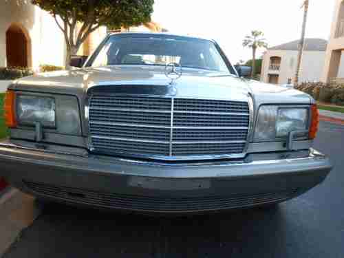 1991 Mercedes-Benz 420SEL Base Sedan 4-Door 4.2L, US $5,250.00, image 2