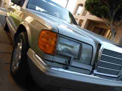 1991 Mercedes-Benz 420SEL Base Sedan 4-Door 4.2L, US $5,250.00, image 3