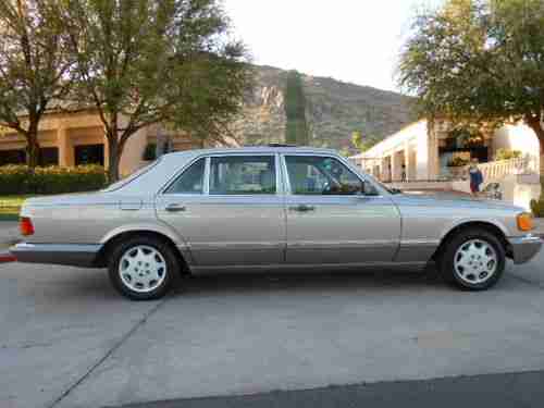 1991 Mercedes-Benz 420SEL Base Sedan 4-Door 4.2L, US $5,250.00, image 5