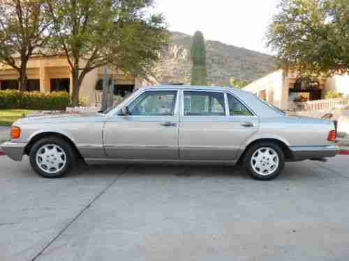 1991 Mercedes-Benz 420SEL Base Sedan 4-Door 4.2L, US $5,250.00, image 6